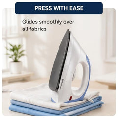 Bajaj Neo 1000W DX 4 Plastic Dry Iron, Blue