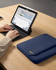 tomtoc Slim Laptop Sleeve for 14-inch MacBook Pro M2/M1 Pro/Max A2779 A2442 2023-2021, Water-Resistant Protective Case for 13-inch MacBook Air/Pro M2/M1 with a Hard Cover, Laptop Accessory Bag