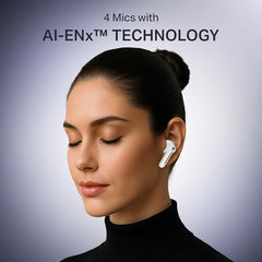 boAt Airdopes Prime 511, Volume Swipe Control, 50hrs Battery, 4Mics ENx, Multipoint Connection, App Support, Bluetooth Earbuds, TWS Ear Buds Wireless Earphones with mic (Active Black)