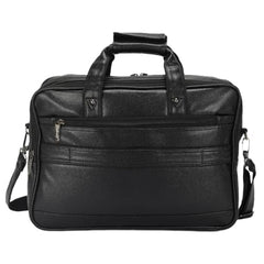 Hard Craft Vegan Leather Office Laptop Messenger and Shoulder Side Sling Hand Bag For Men Corporate Executive Briefcase Bag For Man Supports Laptop Upto 15.6 inches