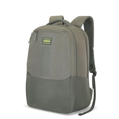 American Tourister Nexa Style 01 | 36L Backpack | Casual Bag | 3 Compartments | School & College Backpack for Men and Women | Olive | 1 Yr Global Warranty