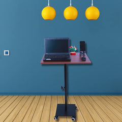 eStand Height Adjustable Laptop Table to be Used in Sitting & Standing Posture (Black HAT (29" - 45"))