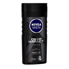 Nivea Woody Fresh Active Roll On For Men, Anti-Perspirant, 50 Ml & Men Body Wash, Deep Impact, 3 In 1 Shower Gel For Body, Face & Hair, With Microfine Clay, 250 Ml