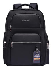 FUR JADEN Structured Smart Tech Backpack I 15.6 Inch Laptop Compartment with In-Built Tablet Sleeve I USB-C and USB-A Charging Port I Anti-Theft Pocket I Ventilated, Padded & Ergonomic (ClarkKent)