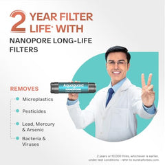 Aquaguard Enrich Nexen RO+UV Water Purifier | 2-Year Warranty | Active Copper & Alkaline Boost | 2-Year Filter Life Powered by Anti-Scale FIlter | Removable Drip Tray