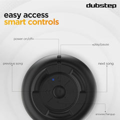Dubstep Pop 600 Wireless Speaker, 15 Hrs Playtime, 52mm Driver, TWS Pairing, 6W Output Bluetooth Speakers (Grey)