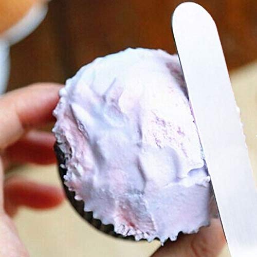 Syga 8 Inch Cake Knife Multiform Bread Knife Stainless Steel Serrated Bread Slicer Knife (Woodgrain)