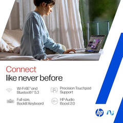 HP Smartchoice Omnibook 5 OLED (Previously Pavilion), Snapdragon X Processor 45 Tops (16GB LPDDR5x,1TB SSD) 2K,16''/40.6cm, Win11, Office24, Silver, 1.59kg, fb0001QU, Multi-Day Battery AI Laptop