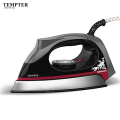 Havells Abs Tempter 1000 Watts Dry Iron Press With Greblon E2 Grade Non-Stick Coated Sole Plate Aerodynamic Design With Shock Proof Front 2 Year Warranty