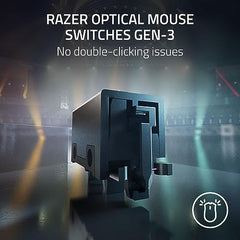 Razer Deathadder Essential - True 6400 DPI Optical Sensor, Wired Ergonomic Form Factor, High Durability, 5 Hyper Response Buttons, 10 Million Clicks RZ01-03850100-R3M1 - Black