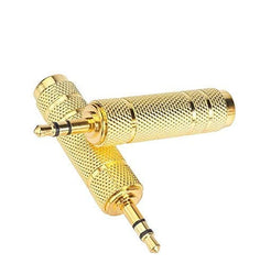 SeCro 3.5Mm Stereo Male To 6.3Mm Stereo Female Adapter Converter ((1 Pack) Silver), auxiliary