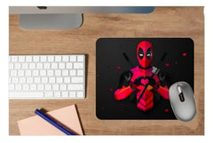 RASUCRAFT Mouse Pad, Large Printed Premium Textured Waterproof Anti Skid Rubber Base for Desktop Laptop Gaming Professional 240X200X3mm [20% Larger] (Iron Man)