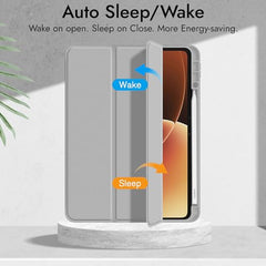 Robustrion Cover for Xiaomi Mi Pad 8/8 Pro/Xiaomi Pad 7/7 Pro 11.2 inch Cover Case with [Pencil Holder], Trifold Flip Case Cover for Xiaomi Pad 7/8 Cover [Auto Sleep Wake] - Black