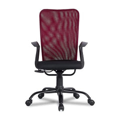 Green Soul Seoul X Office Chair, Mid Back Fabric Ergonomic Home Office Desk Chair with Comfortable & Spacious Seat, Rocking-tilt Mechanism & Heavy Duty Metal Base (Black)