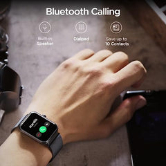 boAt Ultima Regal w/ 2.01”(5.10 cm) Crystal-Clear AMOLED Display, 1000 NITS Brightness,Premium Metal Body, Functional Crown, 100+ Sports Modes, Fitness Smart Watch for Men & Women (Steel Black)