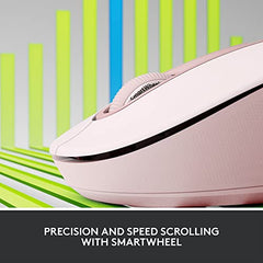 Logitech Signature M650 Wireless Mouse - for Small to Medium Sized Hands, 2-Year Battery, Silent Clicks, Customisable Side Buttons, Bluetooth -Graphite