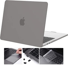 MOCA Case Compatible for New Apple MacBook Air 13 inch 2026 2025 2024 2022, M5 A3449 M4 A3240 M3 A3113 M2 A2681 Touch ID, Mac Air 13.6" Laptop Protective Plastic Hard Shell Cover (Crystal Clear)