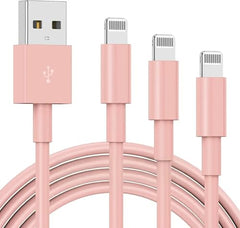 TUMABER 3 Pack MFi Certified iPhone Cable 3Ft, Lightning to USB Cord, 2.4A Fast Charging for iPhone 12/11/11Pro/11Max/X/Xs/Xr/Xs Max/8/7/6/5S/Se, White