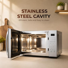 Haier 22L Convection Microwave Oven with KIDS Special Recipes (HIL2201CSSH,Silver)