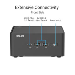 ASUS NUC 15 Pro Barebone Kit | Agent Computer, DIY Mini PC, 3Y Warranty