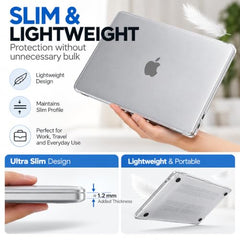 PC LABEL Matte Finish Hard Shell Case for MacBook Pro 14 Inch ((2021–2026) M4/M3/M2/M1 A3112/A3185/A3401/A2918/A2992/A2779/A2442/A3426/A3427), Lightweight Protective Cover with Free Black Keyboard Skin