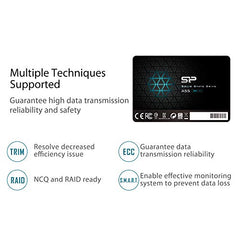SP Silicon Power Ace A55 2TB 2.5 Inch SATA III SSD, 3D NAND with SLC Cache, Up to 500MB/s, Internal Solid State Drive for Desktop Laptop (SP002TBSS3A55S25)