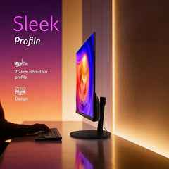 Acer SH242Y P1 23.8 Inch FHD IPS Gaming Monitor I 144Hz Refresh Rate I 1ms VRB I USB Type-C 65W PD I AMD FreeSync I Ultra Slim Design I ErgoStand I HDMI I Built-in Speakers I VisionCare Technology