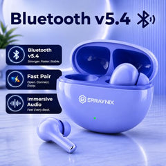 Wireless Bluetooth Earbuds with ENC Noise Cancellation, 40H Playtime, Fast Charging Case, IPX5 Waterproof, Touch Control, Deep Bass Stereo Earphones for Android & iOS