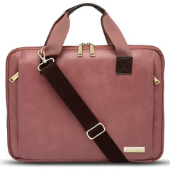 VISMIINTREND Laptop Leather Bag for Man | Coffee Brown