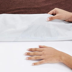 Amazon Brand - Solimo Water Resistant Polyester Mattress Protector, Single Bed Size (72x36 inch), Coffee