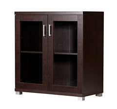 DeckUp Uniti Engineered Wood Book Shelf and Display Unit (Dark Wenge, Matte Finish)