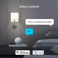 Broadlink Smart Home BLE Starter Kit - Includes 3 Bulbs, 1 Scene Switch and 1 Hub, Uses FastCon Tech, Compatible with Alexa and Google Home