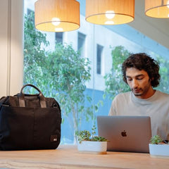 DailyObjects Unisex PET Deep Sea Ambit Messenger Bag (13L) For Office & Daily Use|100% Recycled |Stylish Shoulder Travel Bag |Fit Any Laptop Upto 14 Inch | Adjustable Straps & G-Hook Closure