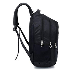NORTH ZONE Lightweight school bags Backpacks for Boys Girls Stylish men and women Casual Travel Laptop Bag College office (BLACK)