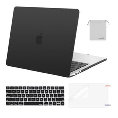 MOSISO Compatible with MacBook Pro 13 inch Case M2 2025, 2024, 2023, 2022-2016 A2338 M1 A2251 A2289 A2159 A1989 A1708 A1706, Plastic Hard Shell&Keyboard Cover&Screen Film&Storage Bag, Serenity Blue
