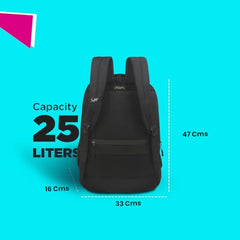 Skybags NEXUS LAPTOP BACKPACK (E) BLACK