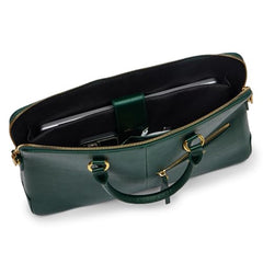 Miraggio Laptop Messenger Bag For Women Office Use With Sling & Top Handle
