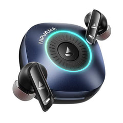 boAt 2026 Launch Nirvana Crown, Sonic ARC, LEDs, Haptic Feedback,50dB Hybrid ANC,Spatial Audio, 6 Mic ENx, App Support, v6.0 Bluetooth Earbuds, TWS Ear Buds Wireless Earphones with mic (Blazing Red)