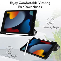 Robustrion Cover for iPad 10.2" 9th 8th 7th Gen Generation Case, OceanBlack