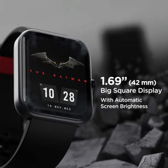 boAt Ultima Regal w/ 2.01”(5.10 cm) Crystal-Clear AMOLED Display, 1000 NITS Brightness,Premium Metal Body, Functional Crown, 100+ Sports Modes, Fitness Smart Watch for Men & Women (Steel Black)