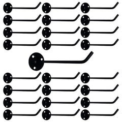 APUS 12" 25 Pcs Wall Mount Display Hooks of Stainless Steel | Pegboard Hook for Display and Hanging in Showrooms, General Stores, Garment Stores, Mobile Shops (Mirror Polish, 12 Inch)