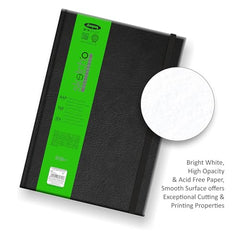 Anupam SketchO Sketchbook Hardbound, Portrait Opening 140 GSM Acid Free Natural Shade Paper (A5 Size 128 Pages)