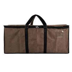 Storite 81 L Jumbo Super-Size Nylon Heavy Duty Underbed Storage Bag | Moisture Proof Multi-Purpose for Toys/Blankets/Clothes/Moving Bags With Strong Handles Rectangular (87x26x36 CM) - Teal