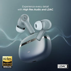 boAt 2026 Launch Nirvana Ion TWS Earbuds (Lunar Black) | Massive 120 Hours Playtime, Quad Mics ENx™ Tech, Multipoint Connectivity, In-Ear Detection, Dual EQ Modes, and BEAST™ Mode