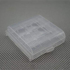 SYGA Set of 100 Plastic Portable AA/AAA 4 Cell Battery Case/Holder Battery Container