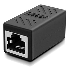 FEDUS RJ45 Coupler Cat7, Cat6, Cat5e - 8P8C Inline LAN Ethernet Extender Adapter - ADSL Extension Jointer for Extending Cables - Female to Female Connector (Pack of 20)