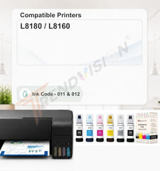 Trendvision GI-71 Combo Ink Bottle - Compatible with Canon PIXMA G1020, G2020, G2020 NV, G2021, G2060, G3020, G3020 NV, G3060 Printers
