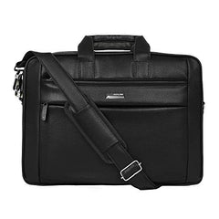 Zipline Laptop bags for men office use | Faux Leather Laptop Bag for Man - Fits 14/15/15.6 inch Laptop/Macbook/Macbook Pro/Tablet Messenger Bags for Mens (1-Brown Bag)