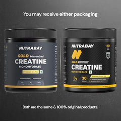 Nutrabay Pure Series Micronised Creatine Powder Monohydrate, Pre/Post Workout Bodybuilding, Crossfit Supplement, 250 g (Unflavoured)