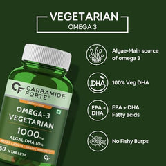Carbamide Forte Multivitamin Tablet for Men with Probiotics & Salmon Omega 3 fish Oil Capsules | Salmon Fish Oil Omega 3 Capsule 1000mg and Multivitamin Tablets Combo | 60 Tablets + 60 Softgels